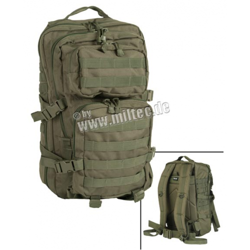 MIL-TEC seljakott US Assault Pack 36 L Oliv