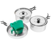 MIL-TEC toidunõude komplekt 2-le