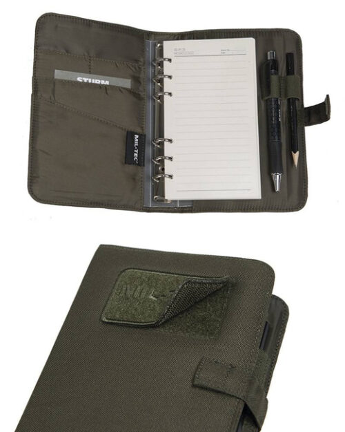 MIL-TEC taktikaline kaanega märkmik Grey - Image 2
