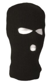 MIL-TEC 3 avaga näomask Pan Balaclava Acryl must