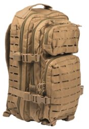 MIL-TEC seljakott US Laser Cut Assault Pack 20 L Coyote