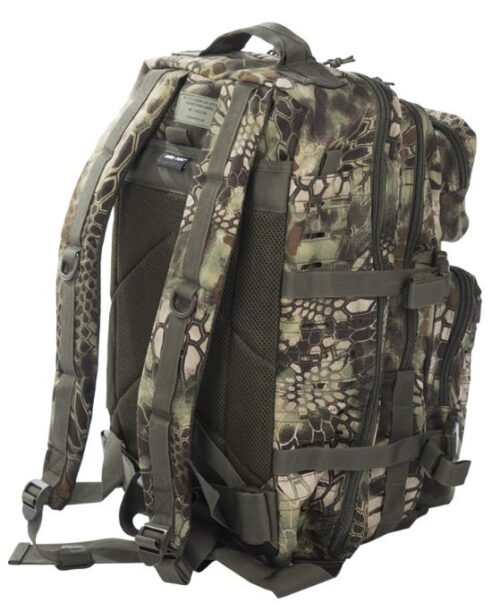 MIL-TEC seljakott US Laser Cut Assault Pack 36 L Mandra Wood