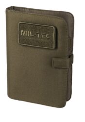 MIL-TEC Tactical märkmik kaanega oliv