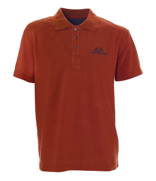 SWEDTEAM Polo T-särk Orange