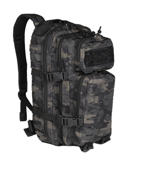 MIL-TEC patrullkott US Laser Cut 20L Dark