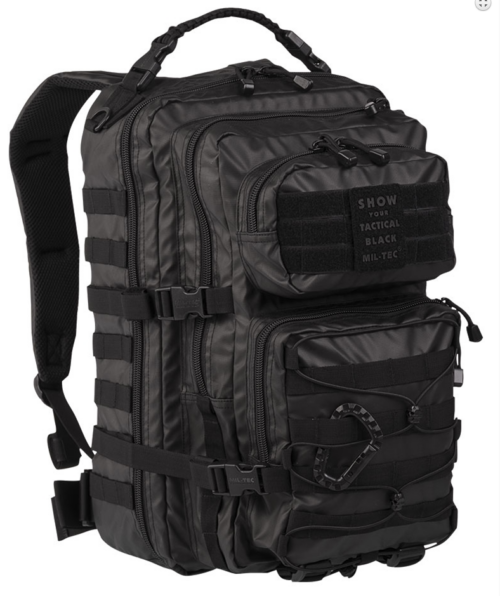 MIL-TEC patrullkott US 36L Tactical Black