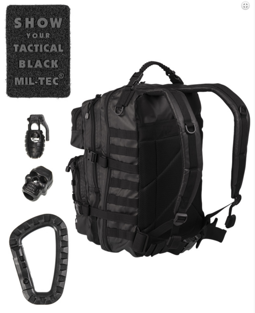 MIL-TEC patrullkott US 36L Tactical Black - Image 2