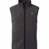 CHEVALIER fliisvest Mainstone Anthracite Black