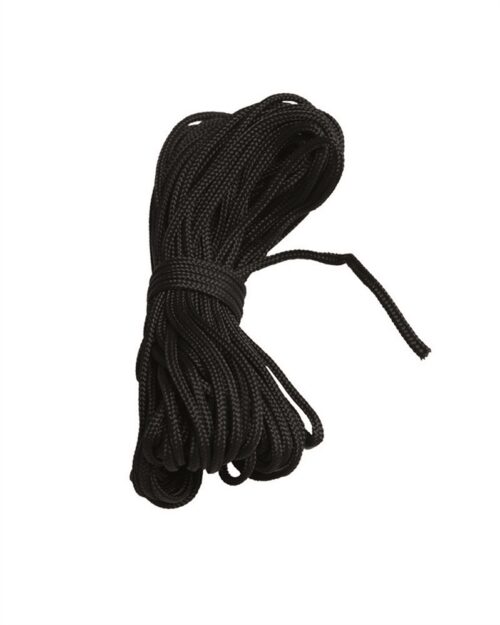 MIL-TEC nöör 15m 3mm must