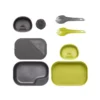 Camp-a-box® toidunõud 8-osa Lime