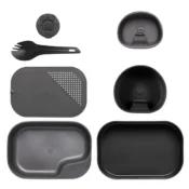 Camp-a-box® toidunõud 7-osa Black