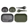 Camp-a-box® toidunõud 6-osa Oliv