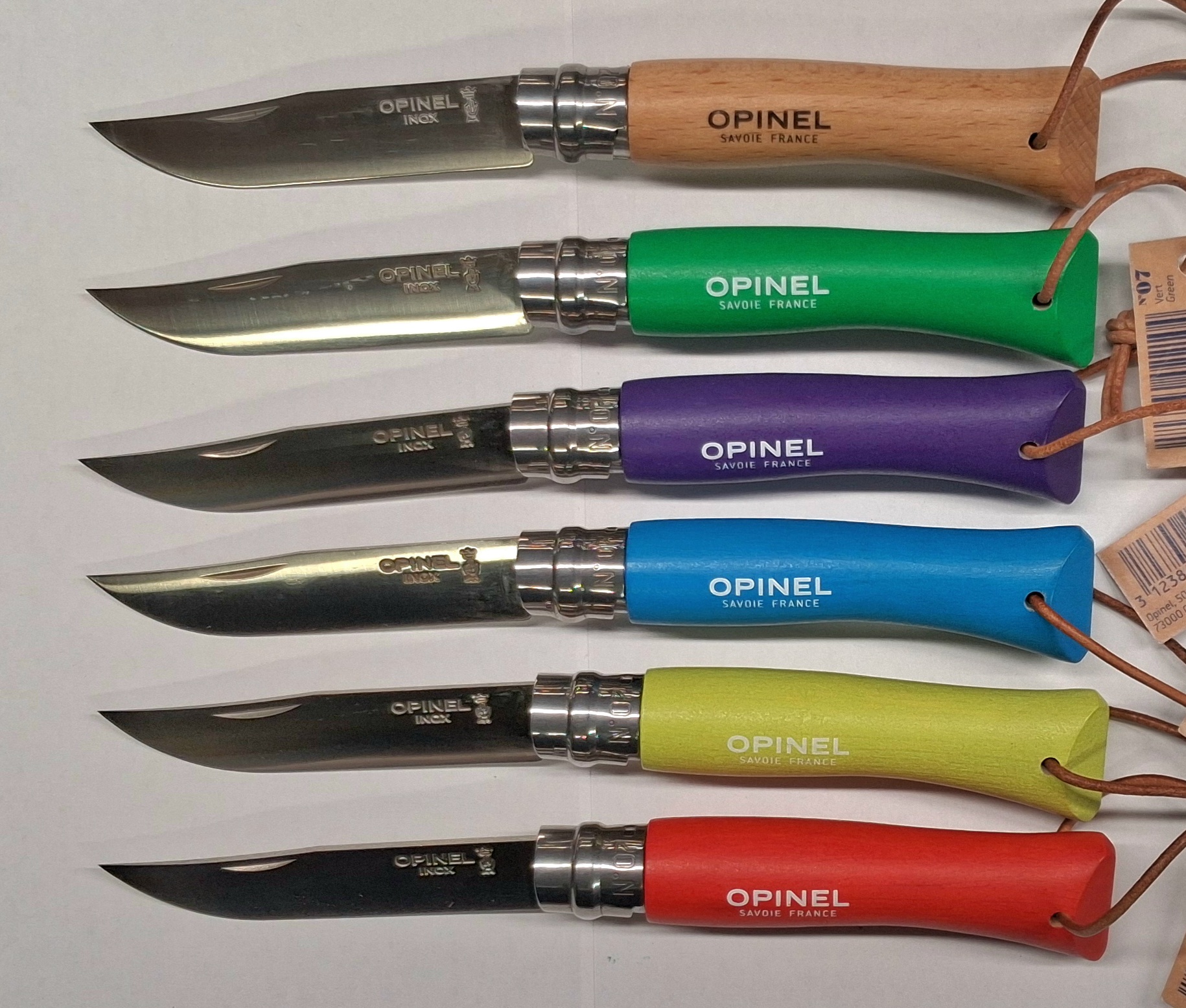 Opinel Inox No.7 (tera 8 cm) värvivalik - Image 2