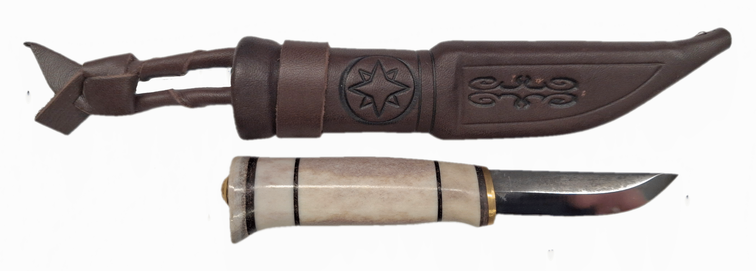 Nuga ERÄPUU luust käepidemega