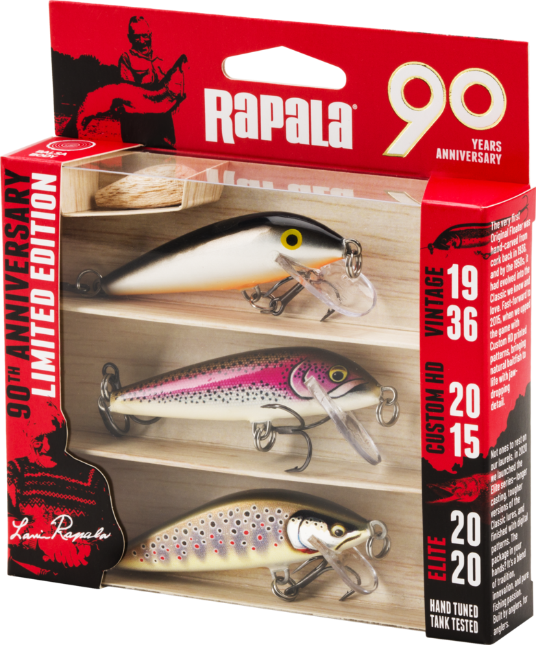 Rapala 90 Years Lure Kit – CountDown Mid Naturistic
