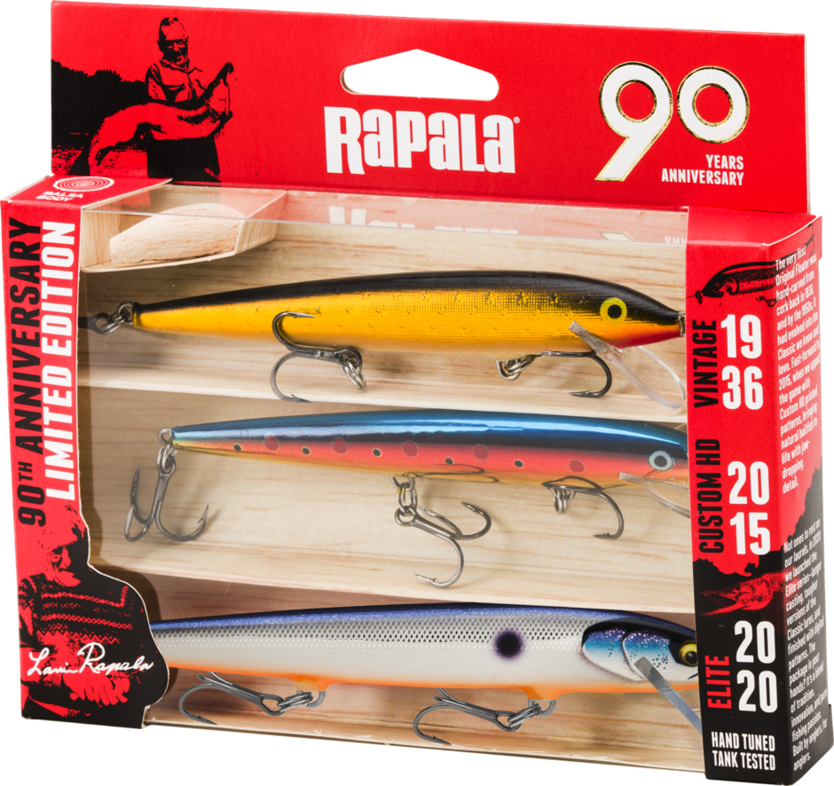 Rapala 90 Years Lure Kit – Big Naturistic