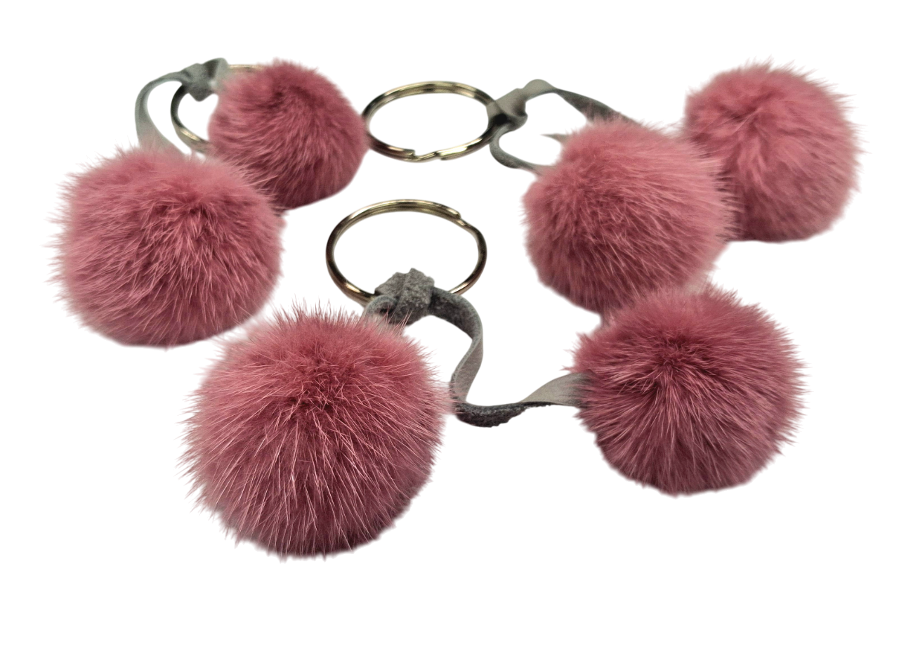 Naaritsanahast võtmehoidja