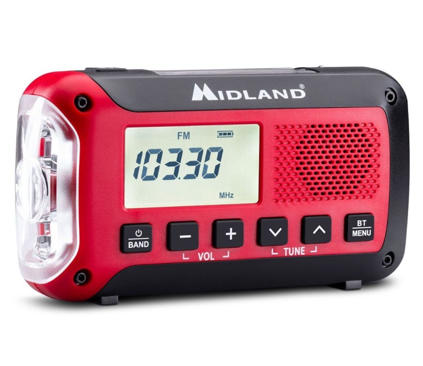 Hädaabiraadio MIDLAND ER250 BT