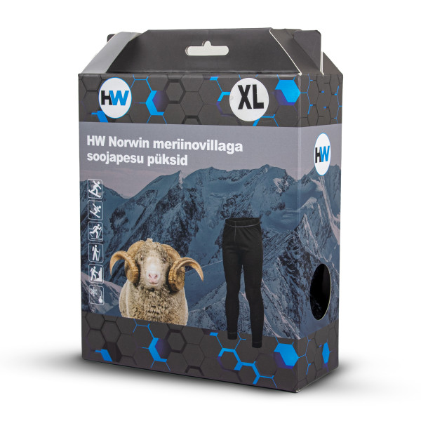 HW Norwin meriinovillaga soe pesu - püksid - Image 2