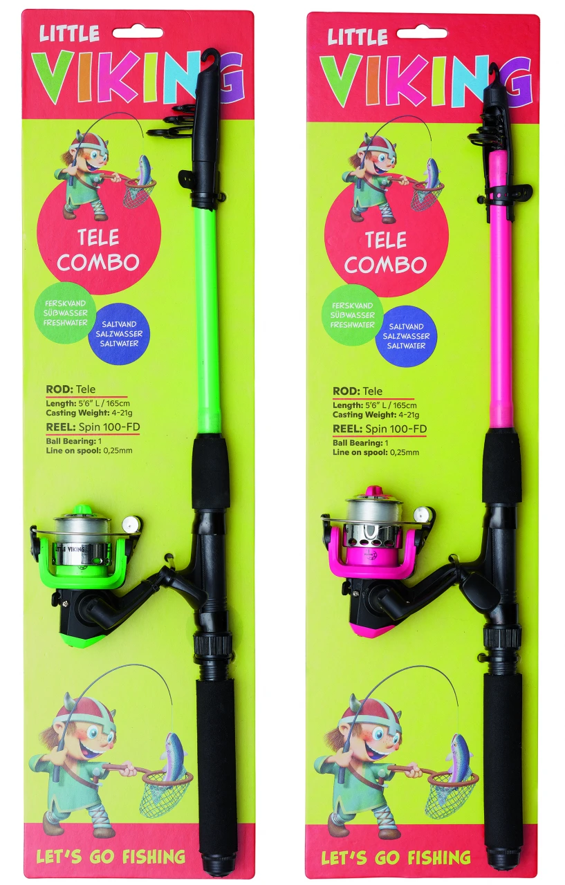 Teleskoopspinning KINETIC Little Viking