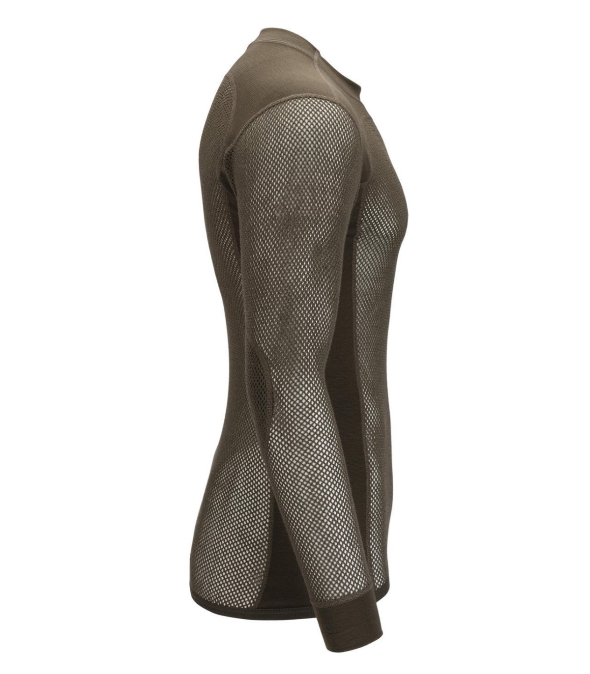 Aclima WOOLNET meriinovillaga meeste särk (oliiviroheline) - Image 3