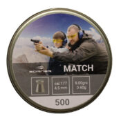 Borner Match 4.5mm õhupüssikuulid
