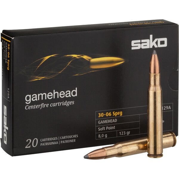 30-06 Springfield 123gr/8g Gamehead SAKO